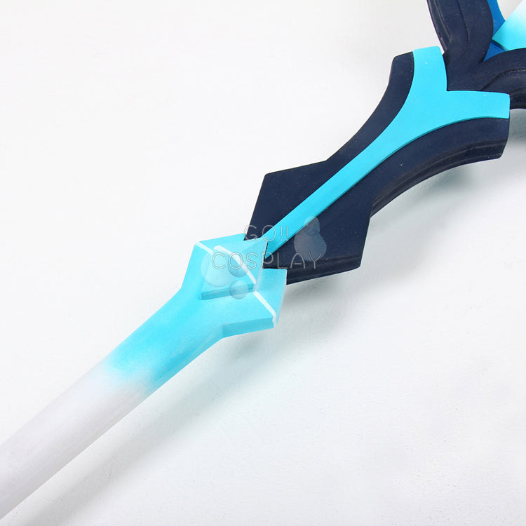 Cryo Abyss Mage Staff Replica Genshin Impact Cosplay for Sale – Go2Cosplay