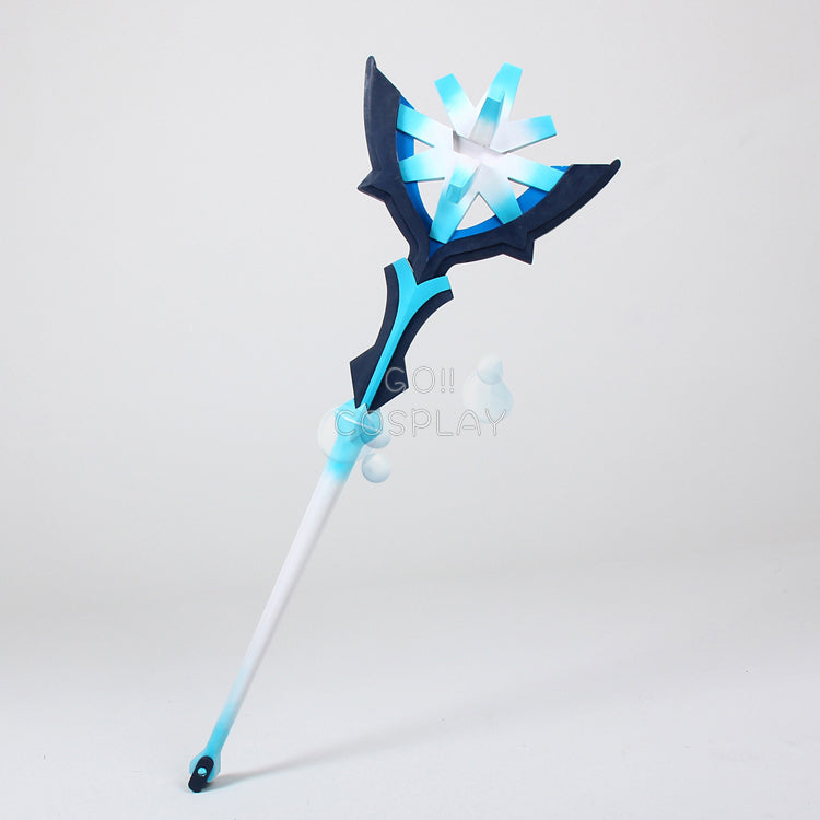 Cryo Abyss Mage Staff Replica Genshin Impact Cosplay for Sale – Go2Cosplay