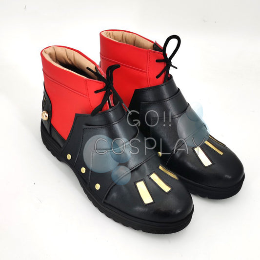  HPY Chainsaw Denji Cosplay Shoes Boots PU Cosplay