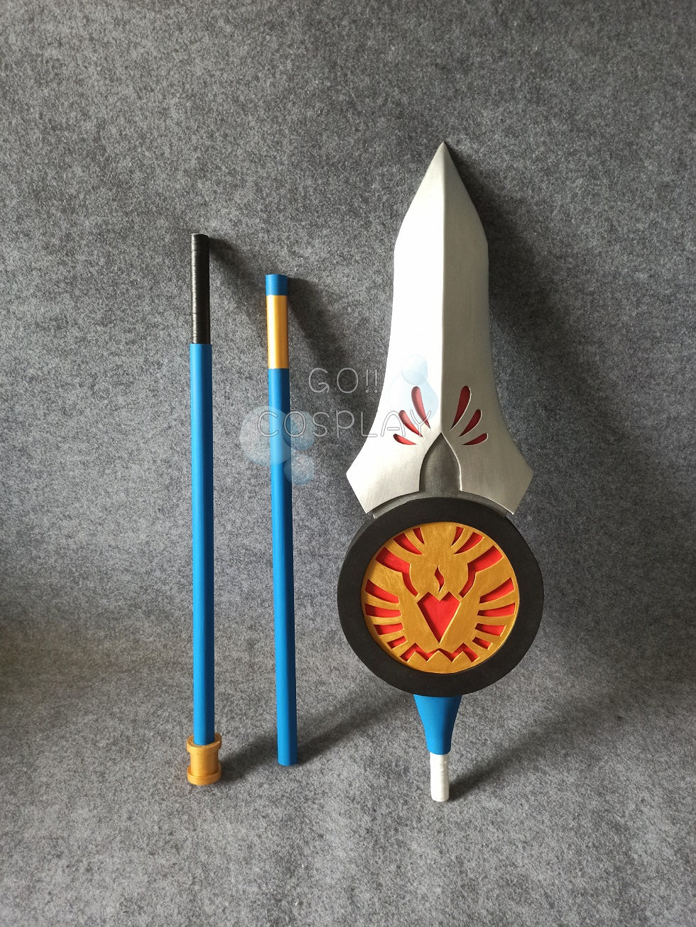 Fairy Tail Erza Scarlet Weapon Spear of Lightning Replica for Sale –  Go2Cosplay