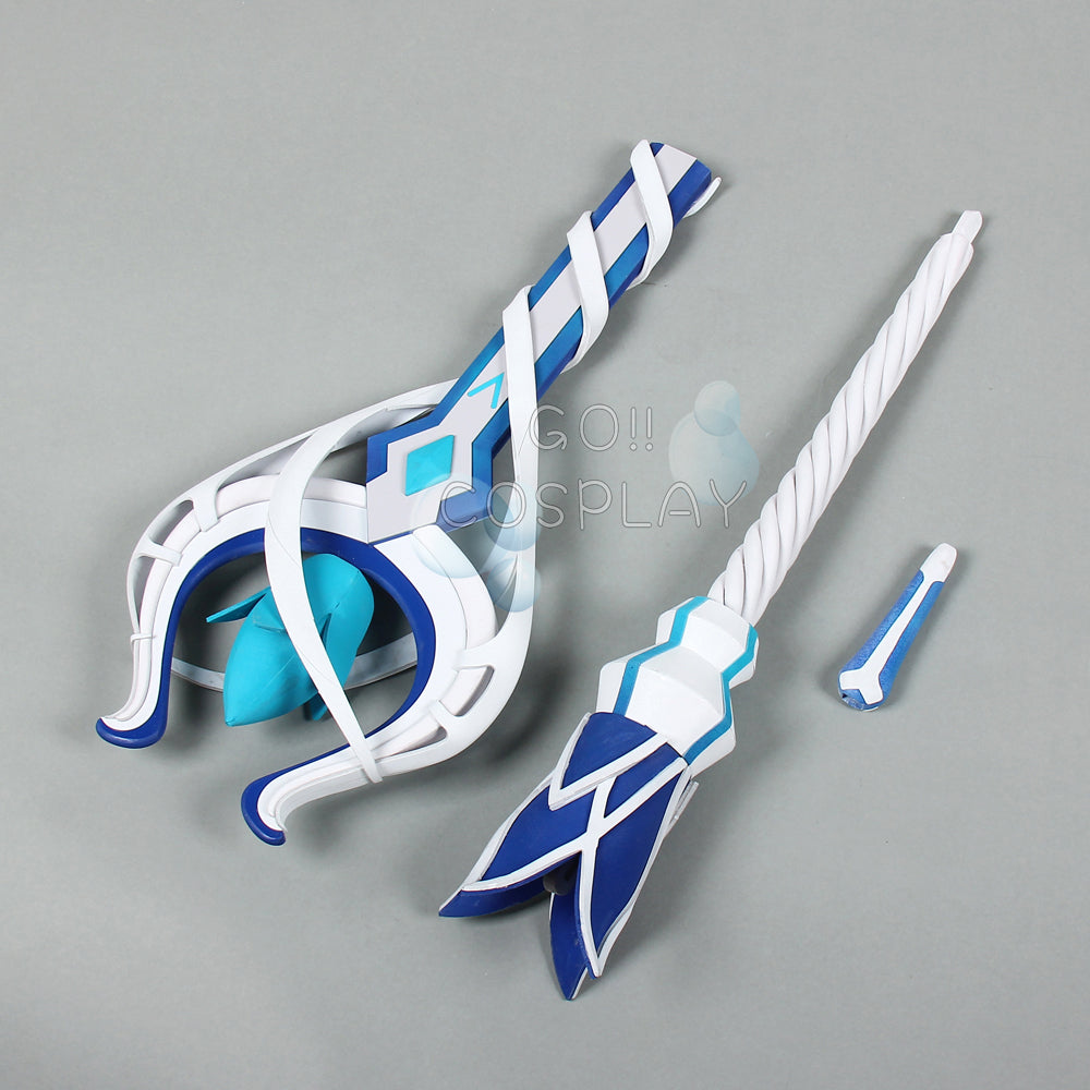 Genshin Impact Hydro Abyss Mage Staff Replica Prop Buy – Go2Cosplay