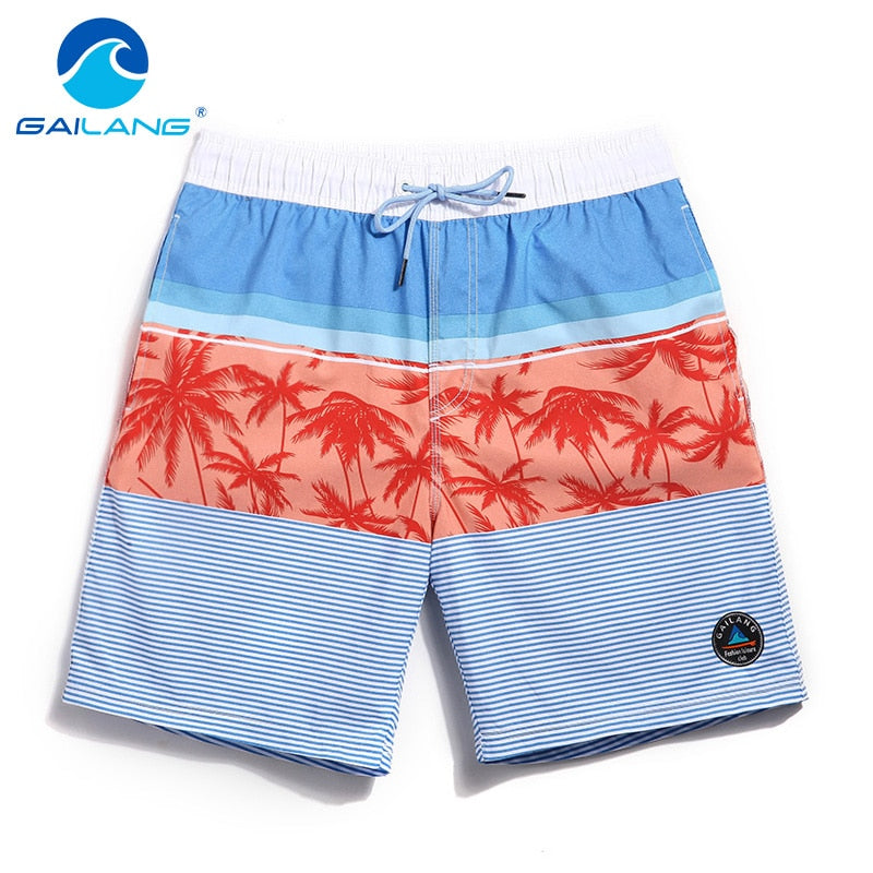 GAILANG Brand Men Swimwear Swimsuits Active Bermudas Man Beach Board S ...