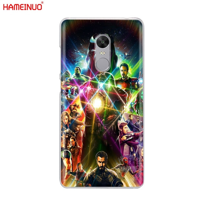 hameinuo avengers infinity war cover phone case for xiaomi redmi 5 4 1 1s 2 3 - coque redmi note 5 fortnite