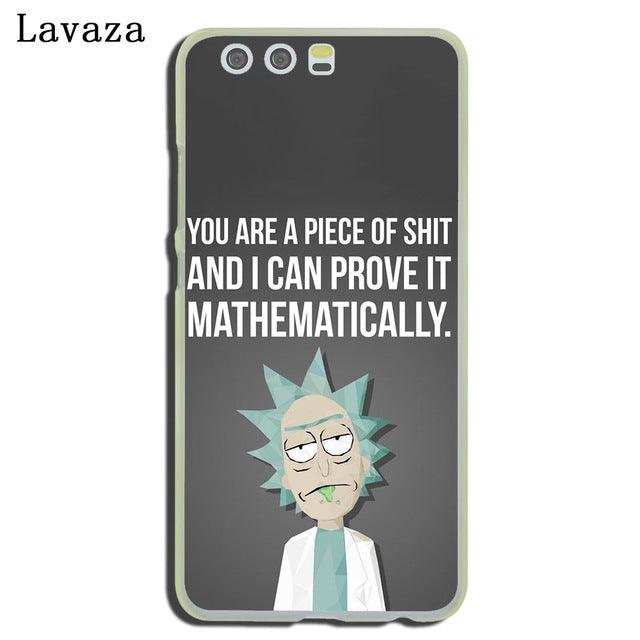 coque huawei p10 lite rick and morty