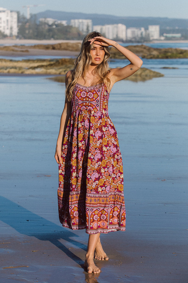 JOANIE DREAM CHASER DRESS - BAKED CLAY | We the Wild Collective – We ...
