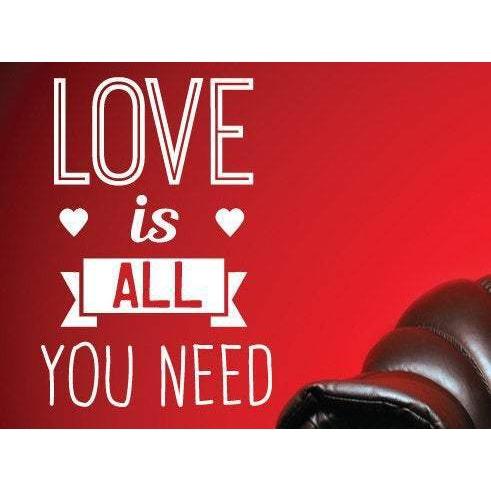 Love Is All You Need Wall Art Sticker Quote