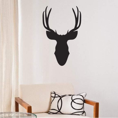 Moose Head Wall Sticker