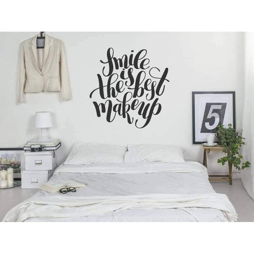 Smile Motivational Wall Sticker Quote