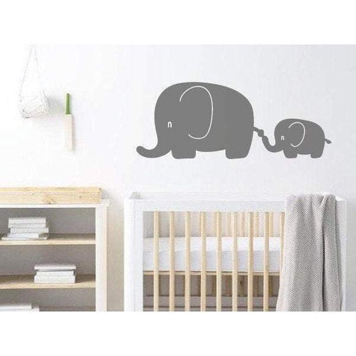 Elephant Nursery Wall Decal Sticker