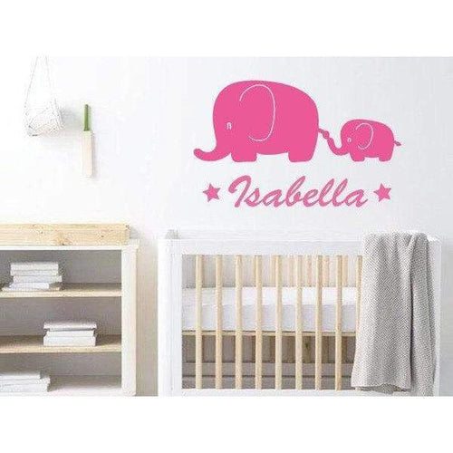 Elephant Custom Nursery Wall Sticker