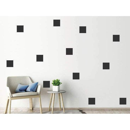 100 Squares Wall Stickers