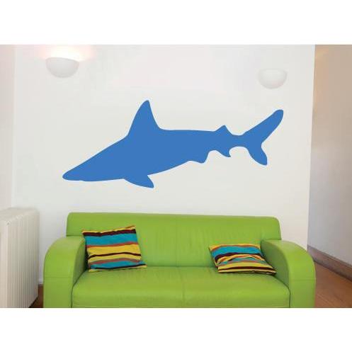Large Shark Childrens Room Wall Sticker