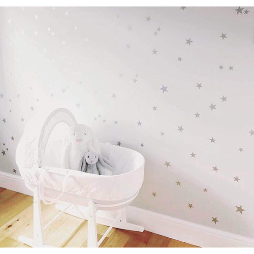 Silver Star Nursery Wall Stickers