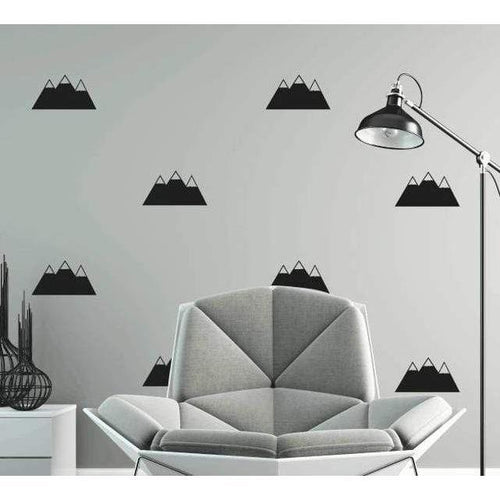 12 Mountain Wall Stickers