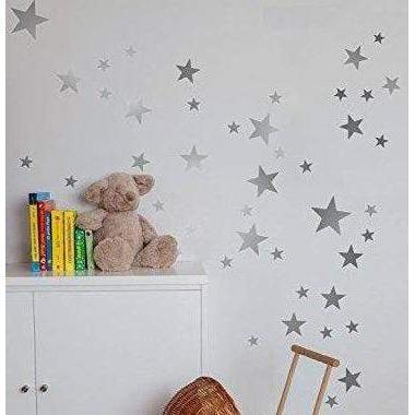 55 Stars Wall Stickers