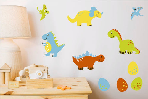 Dinosaur Wall Decals, Dinosaur Wall Decal, Dinosaur Wall Art, Nursery Decals, Nursery Stickers, Dinosaur Stickers, Nursery Wall Art, Mural