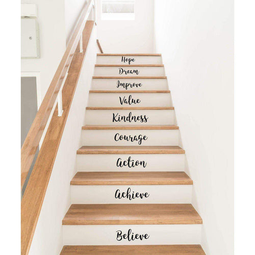 Motivational Stair Stickers
