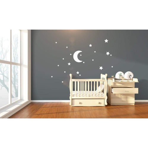 Moon And Star Stickers