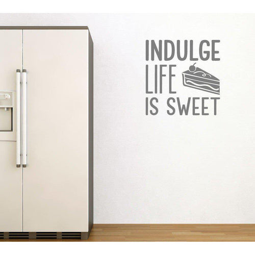 Life IS Sweet Kitchen Wall Sticker Quote