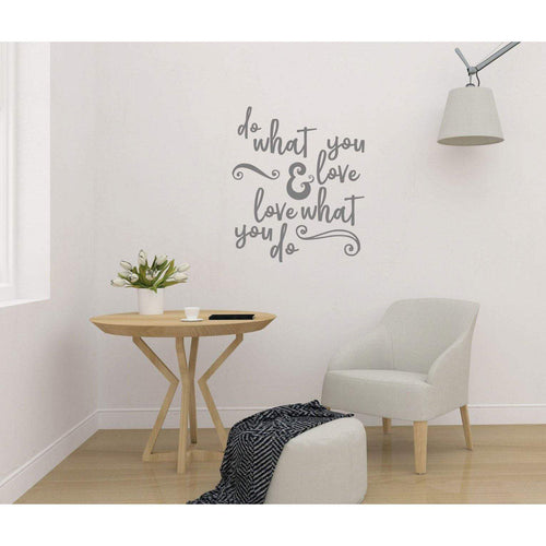 Do What You Love Motivational Wall Sticker Quote
