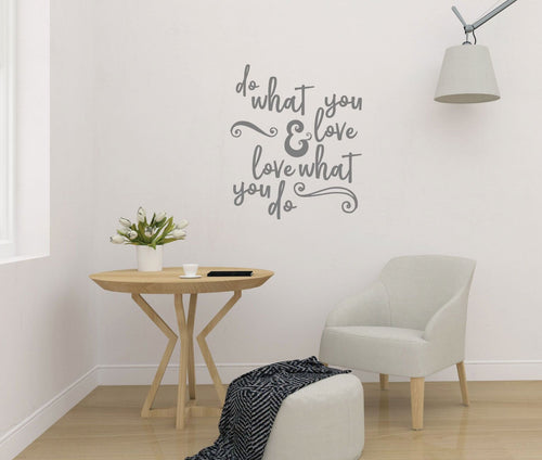 Wall Decal Quote, Do What You Love