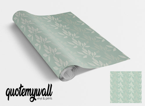 Mint Leaf Vinyl Furniture Wrap