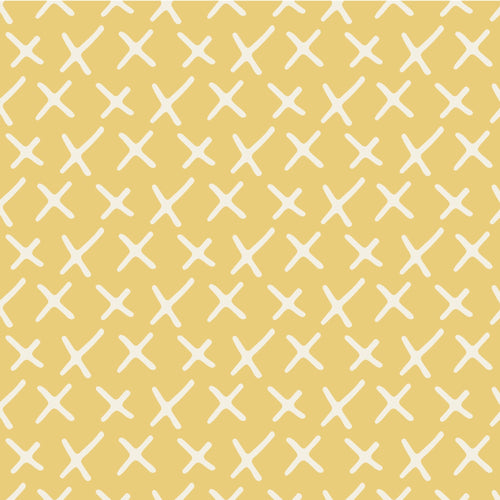 Yellow Cross Pattern Vinyl Window/Furniture Wrap