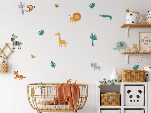 Cute Animal Children's Wall Stickers