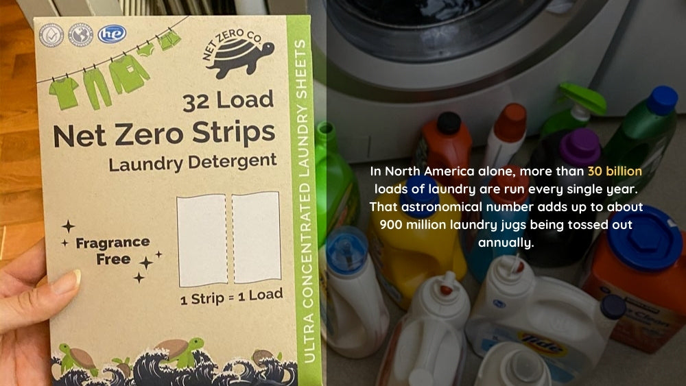 Net Zero laundry strips