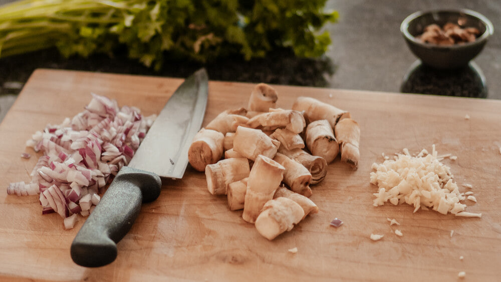 Vegan Mushroom Bites with Miso Stuffing