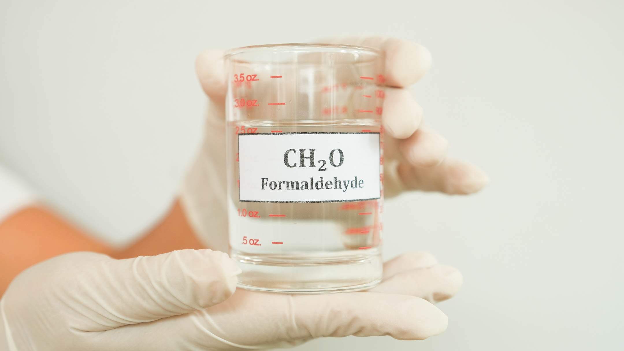 Formaldehyde chemical commonly found in some heavy duty cleansers.