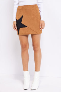 Star Light Star Bright Suede Skirt