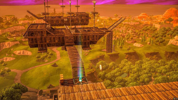 if you enter the playground mode now you may have spotted a large body of mass floating high in the sky no we do not mean the floating island - can you do challenges in playground fortnite