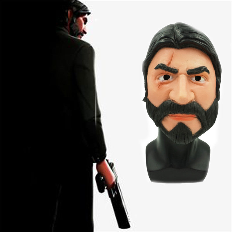 john wick reaper replica fortnite skin mask hot tps game latex mask cosplay costume halloween party - fortnite the reaper john wick