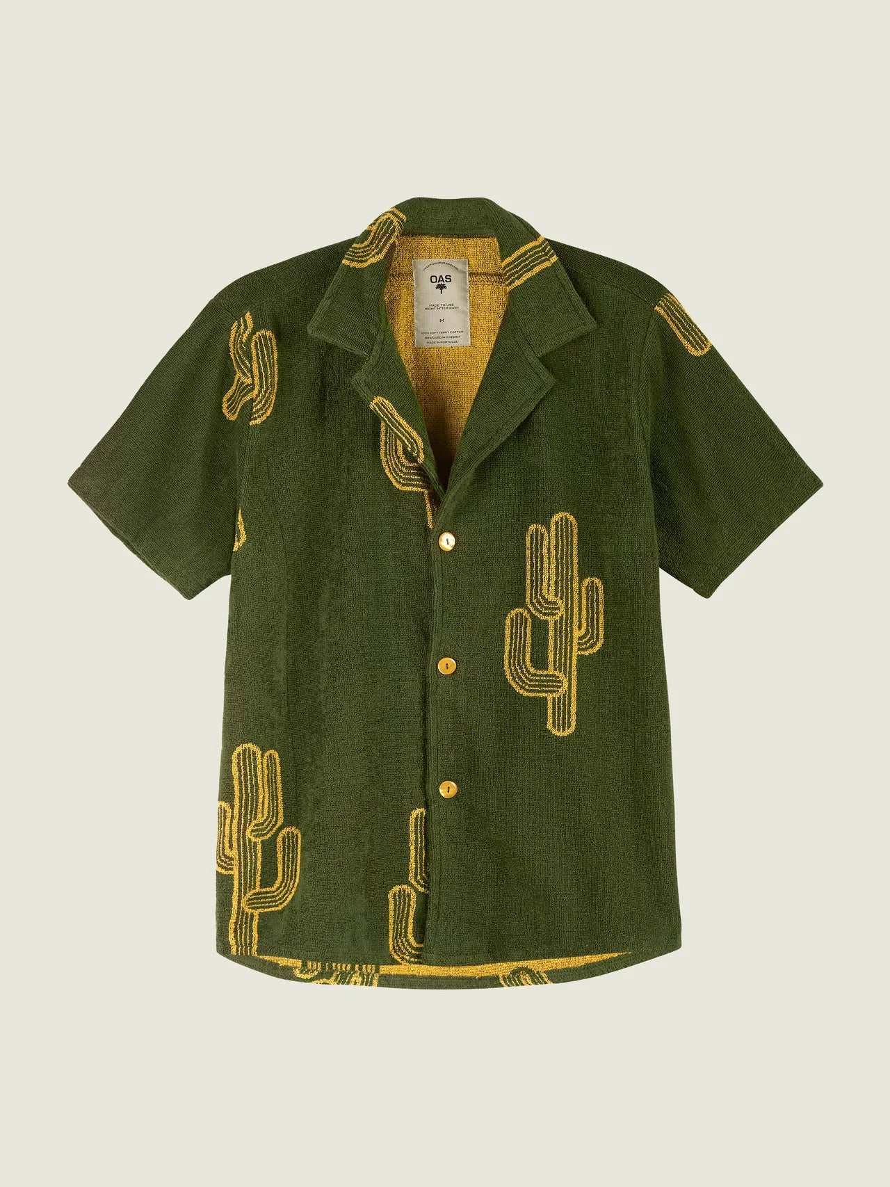 Cuba Terry Shirt - Mezcal