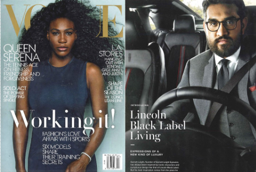 Garrett Leight eyeglasses featured in Vogue