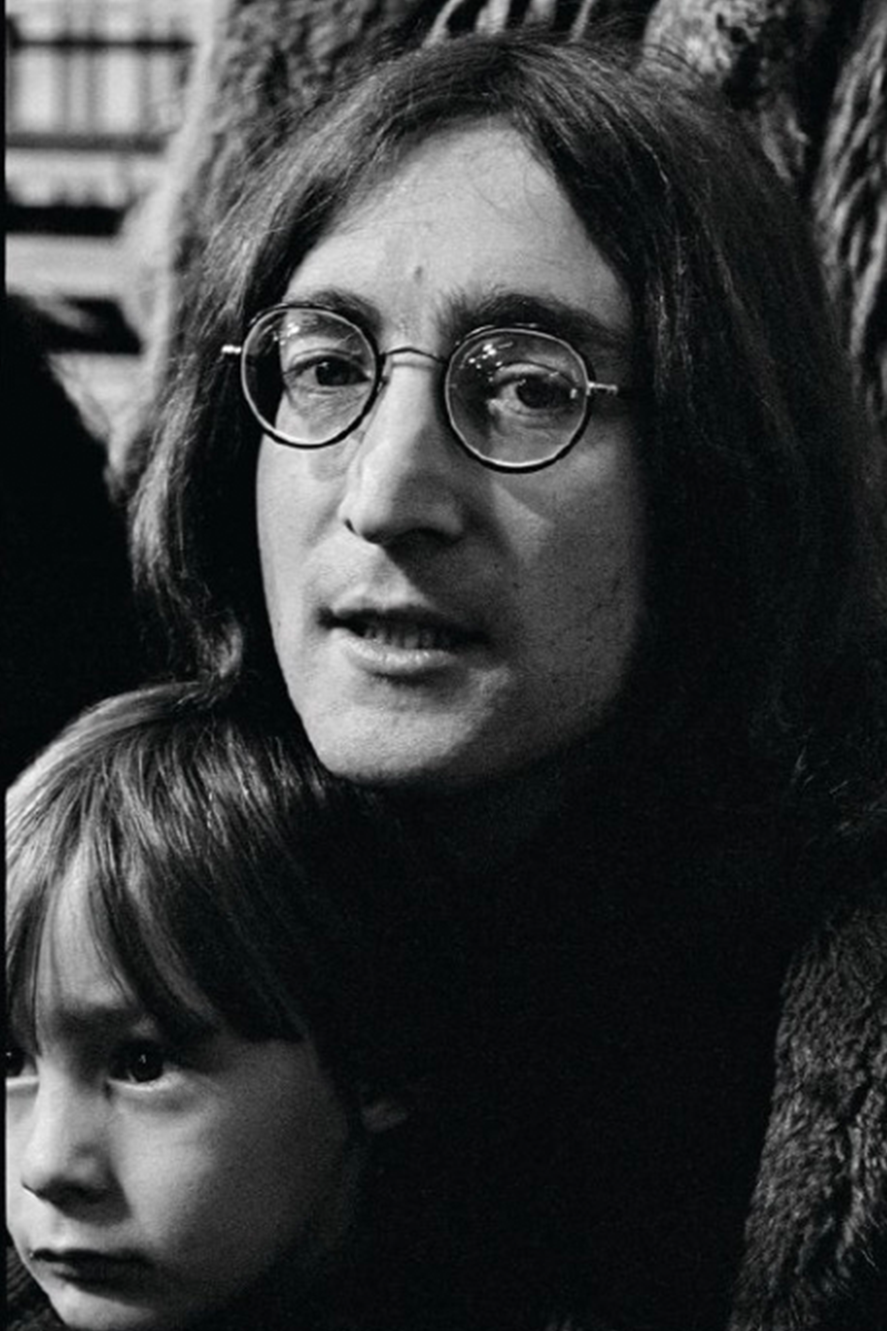 John Lennon wearing P3 eyeglasses