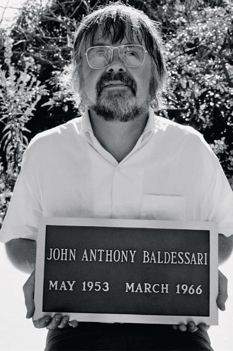 John Baldessari wearing glasses