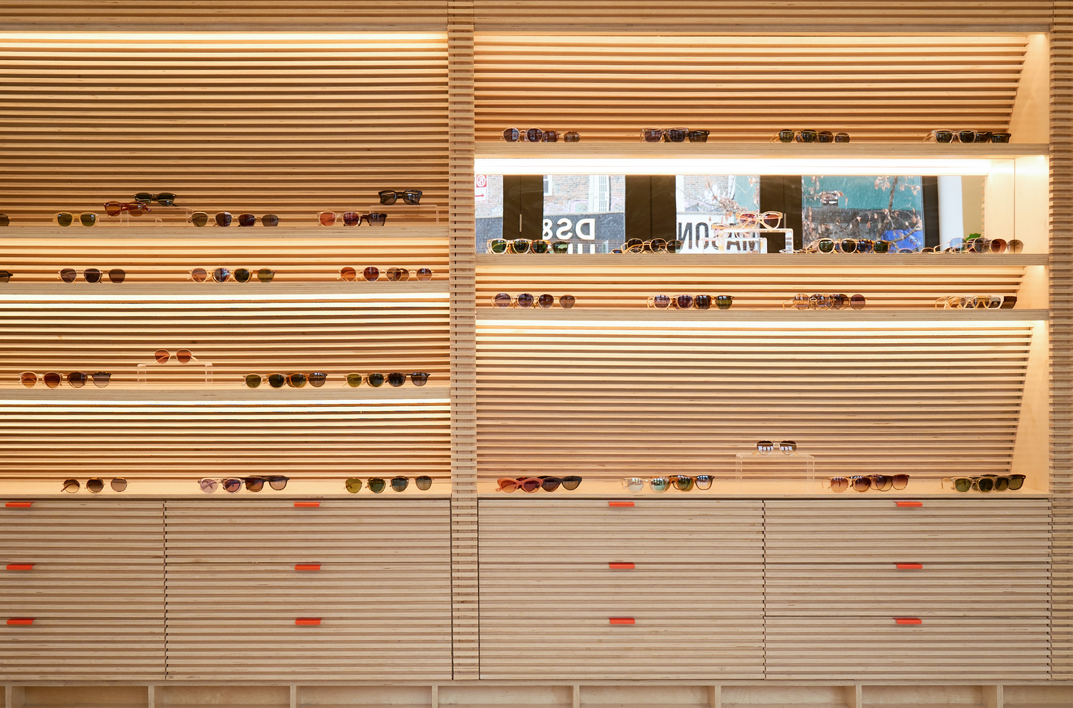 Garrett Leight California Optical Brooklyn, NY retail store