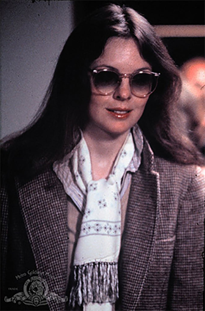 Diane Keaton wearing sunglasses in Annie Hall