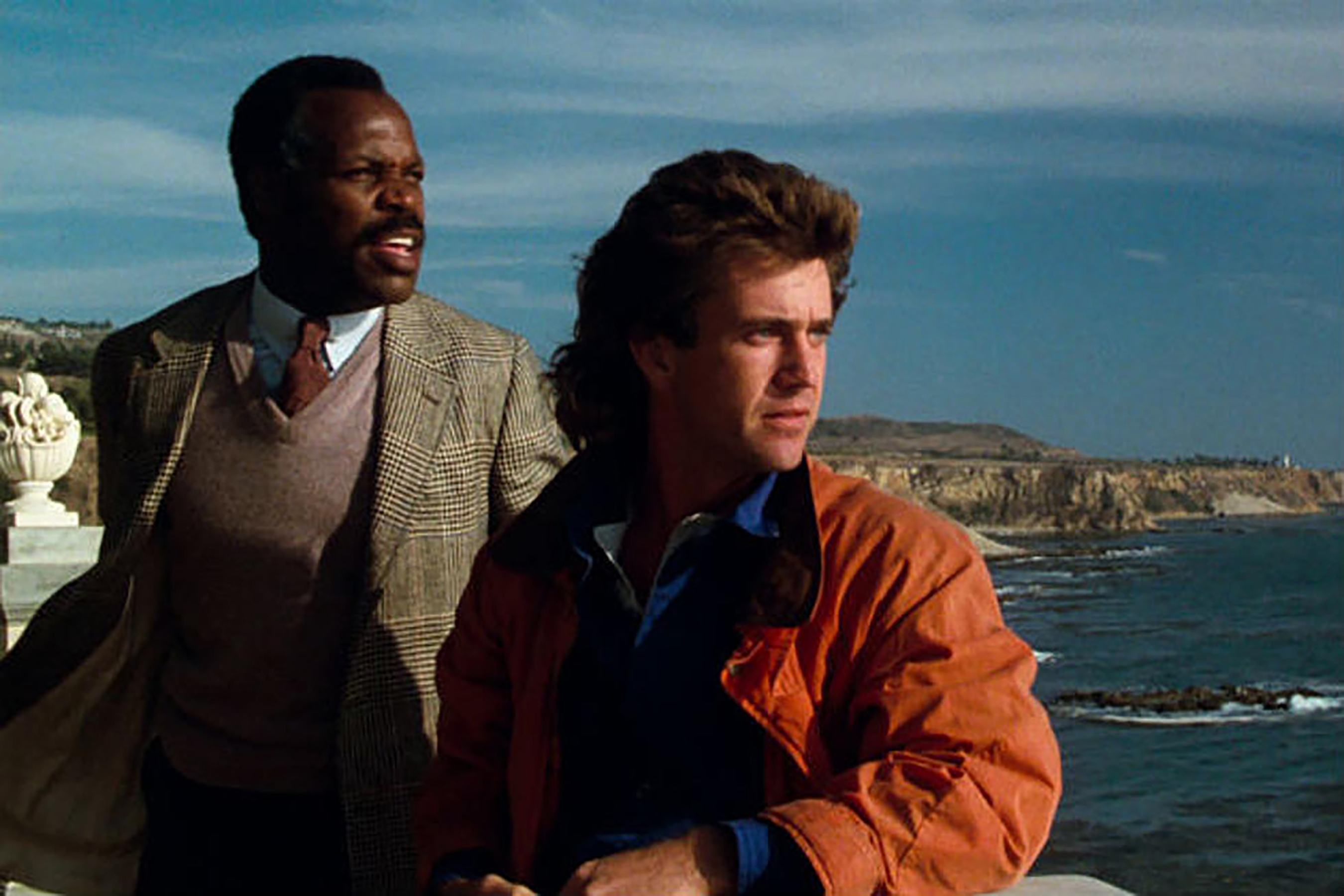 Mel Gibson and Danny Glover in Lethal Weapon