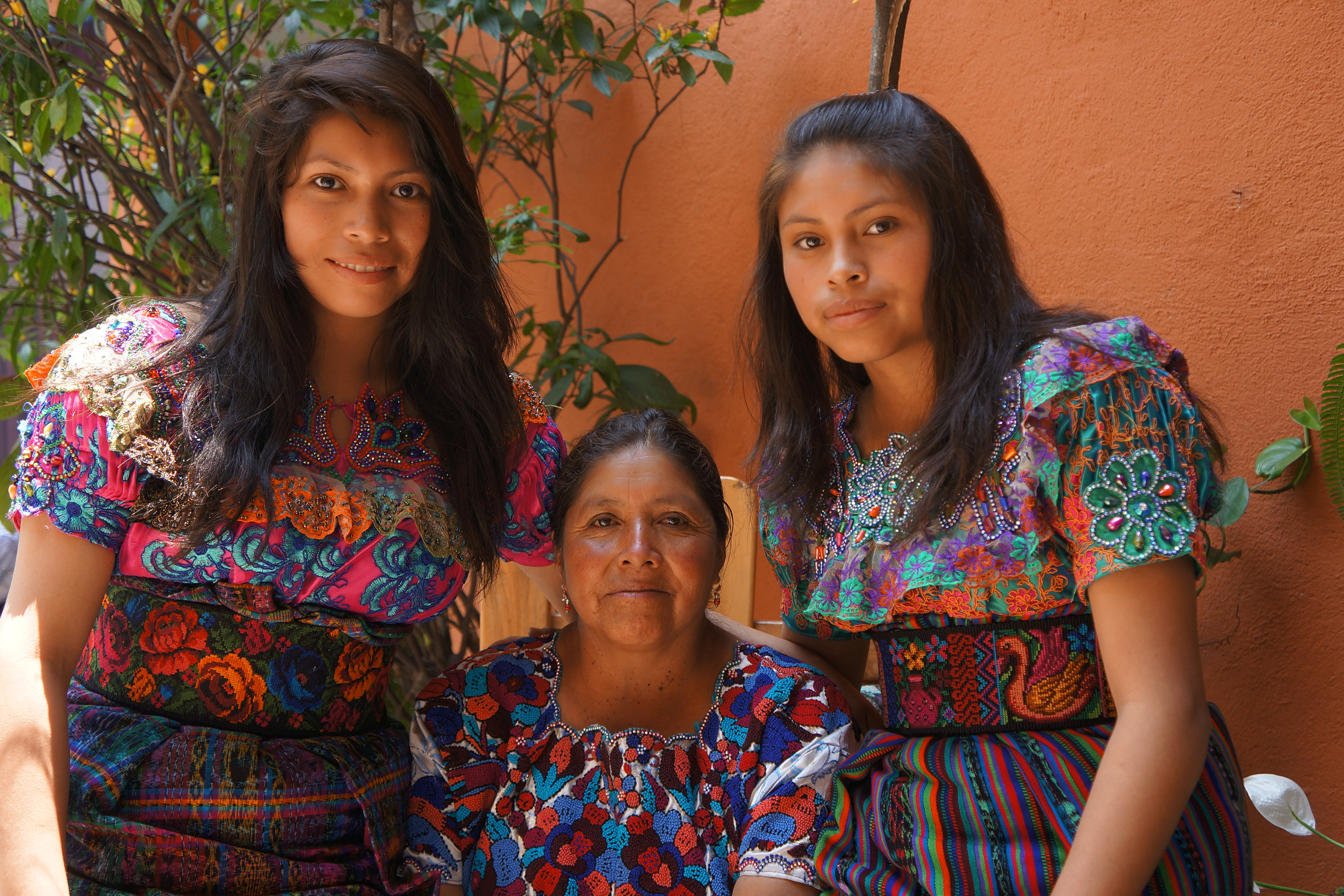 Mayan mothers and daughters