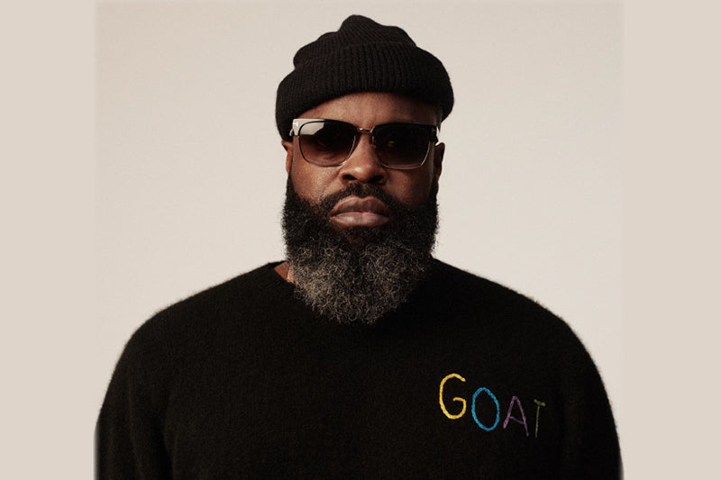 Black Thought wearing a beanie and sunglasses