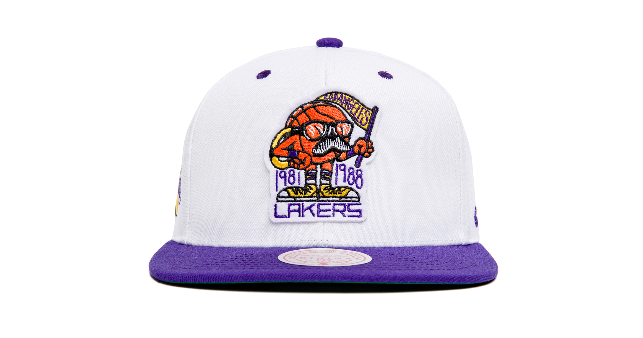 Mitchell & Ness NBA Lakers t-shirt in purple