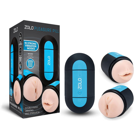 Zolo Pleasure Pill - Double Ended Stroker