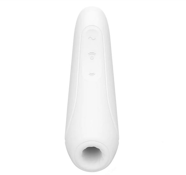 satisfyer curvy 1 white clitoral stimulator