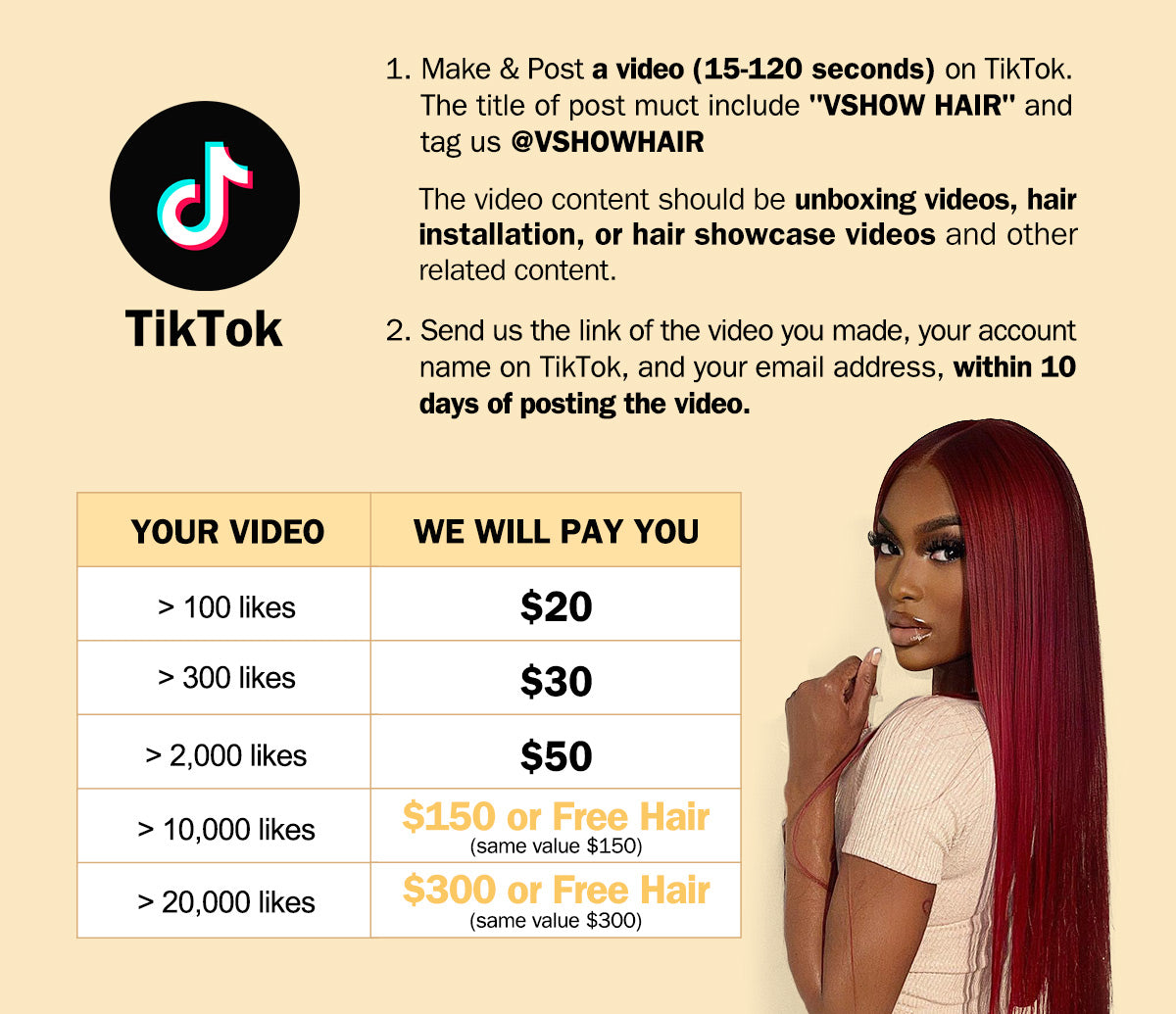 share video on tiktok get paid