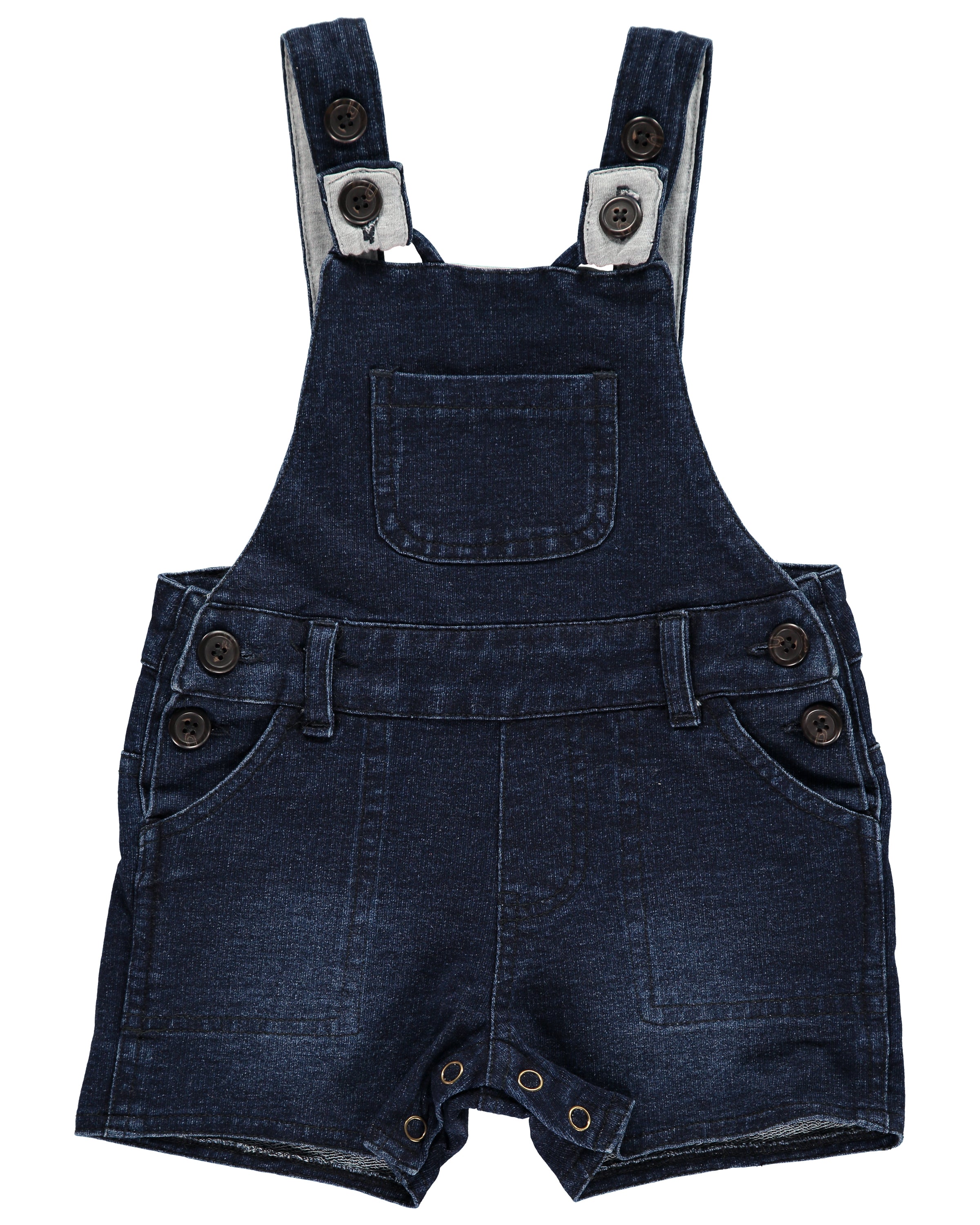 Denim Effect Shortie Overalls – Me & Henry