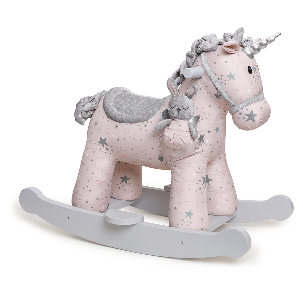 celeste and fae unicorn rocking horse