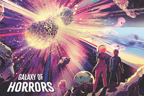 Galaxy of Horrors - Frost Museum micro mini jigsaw puzzle